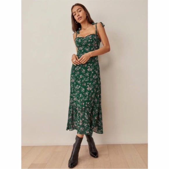 NEW Reformation Nikita Dress Emilia 2 - Picture 15 of 17